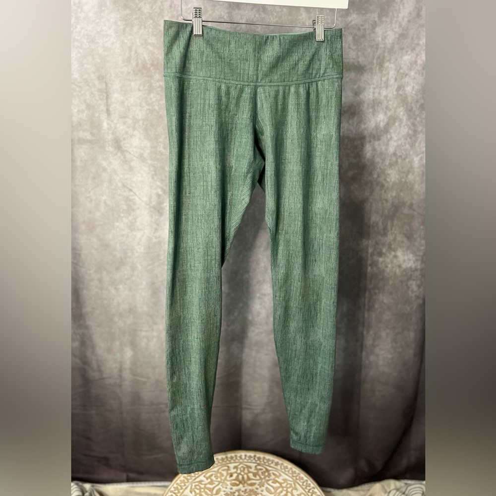 Lululemon Wunder Under Leggings Luxtreme Burlap Texture | Sz 8